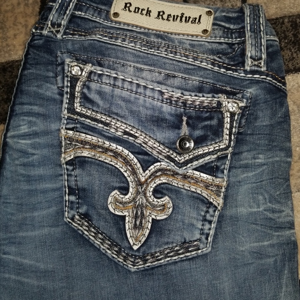 Rock Rivival Barby Easy Skinny Jeans Size 34